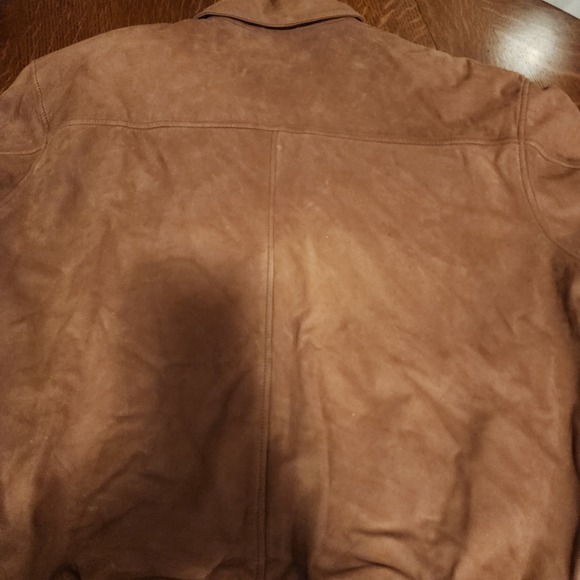 Y2K Hunt Club Leather Bomber Style Jacket Size XL Retro - Picture 4 of 16